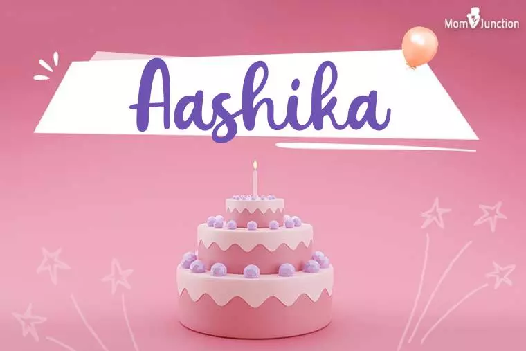 Aashika Birthday Wallpaper