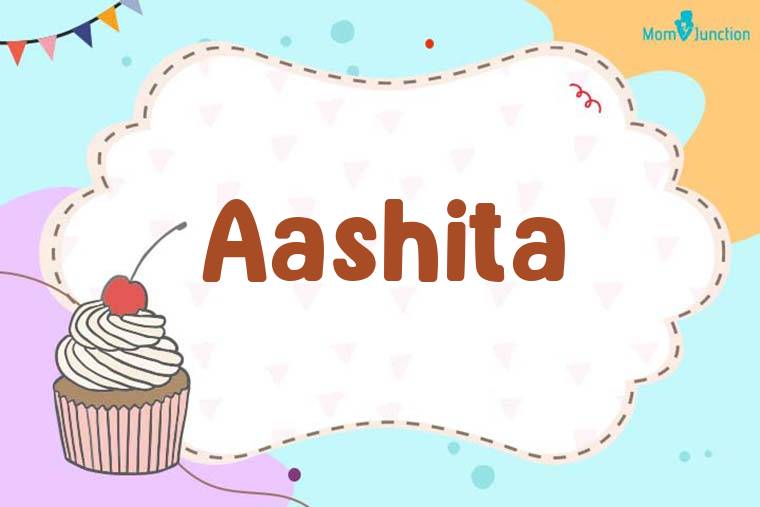 Aashita Birthday Wallpaper