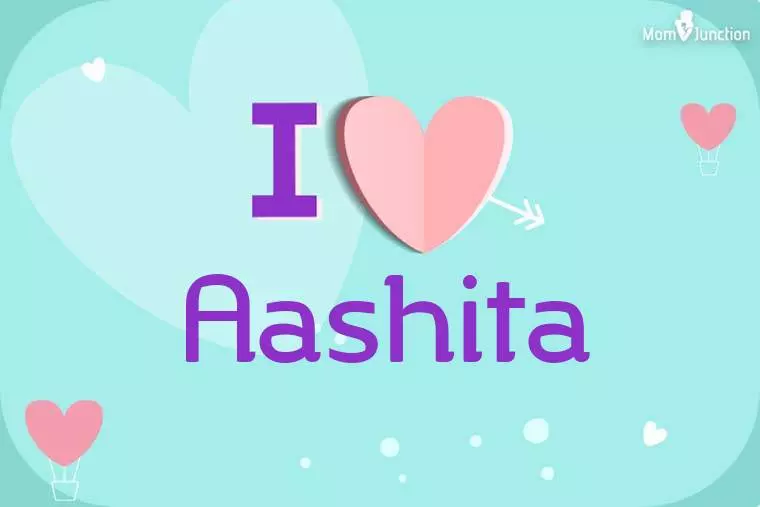 I Love Aashita Wallpaper