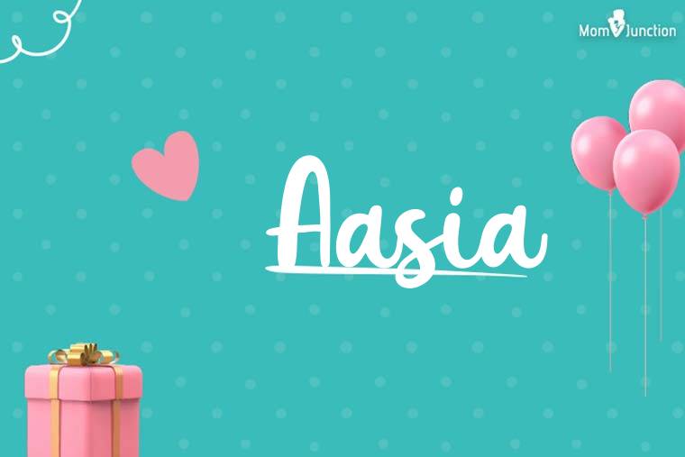 Aasia Birthday Wallpaper