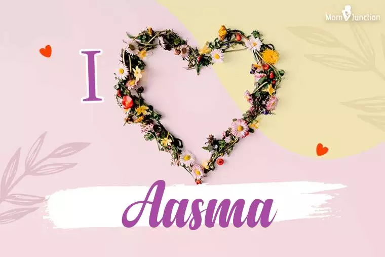 I Love Aasma Wallpaper