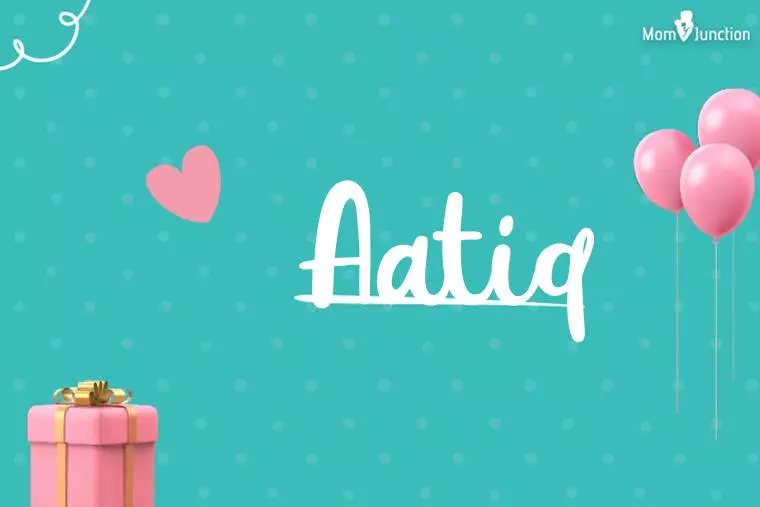 Aatiq Birthday Wallpaper