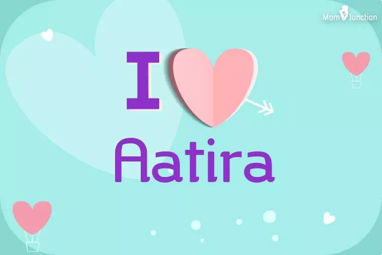 I Love Aatira Wallpaper