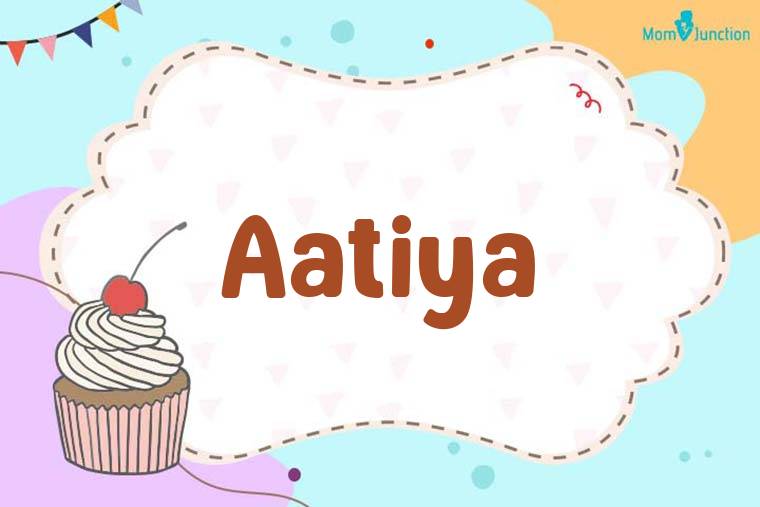 Aatiya Birthday Wallpaper