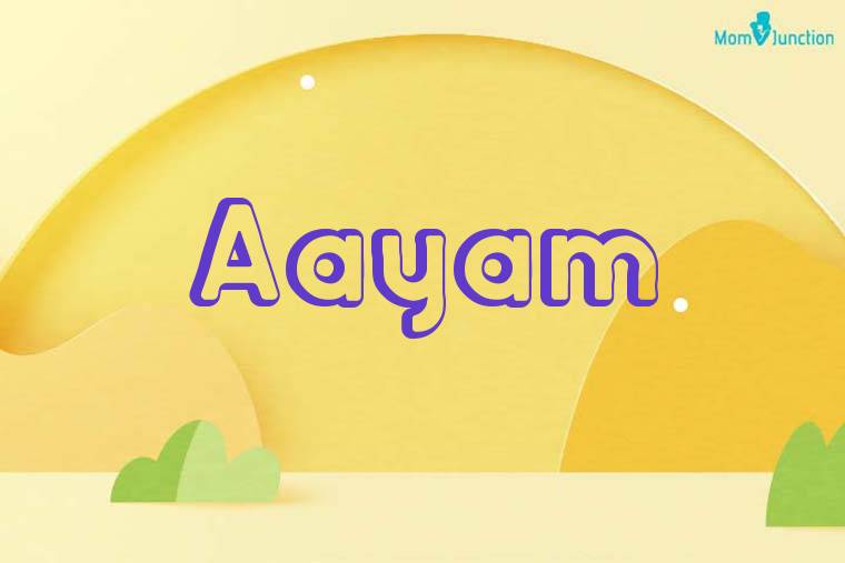 Aayam 3D Wallpaper
