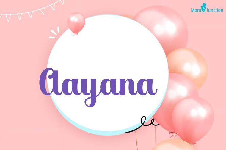 Aayana Birthday Wallpaper