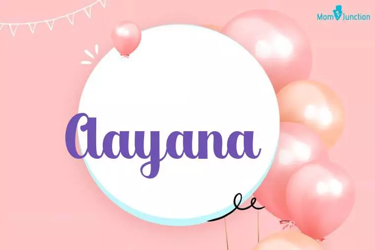 Aayana Birthday Wallpaper