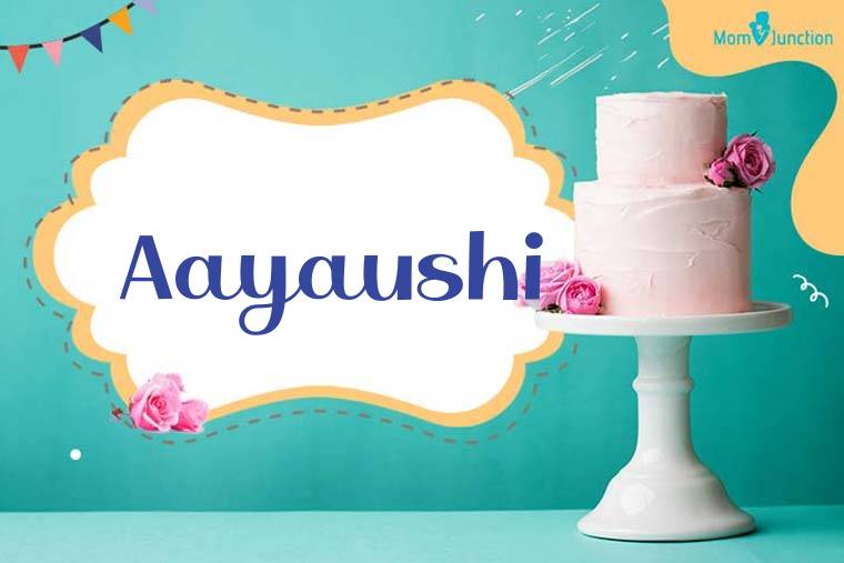 Aayaushi Birthday Wallpaper