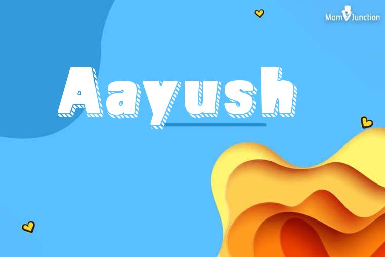 Aayush 3D Wallpaper