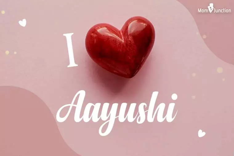 I Love Aayushi Wallpaper