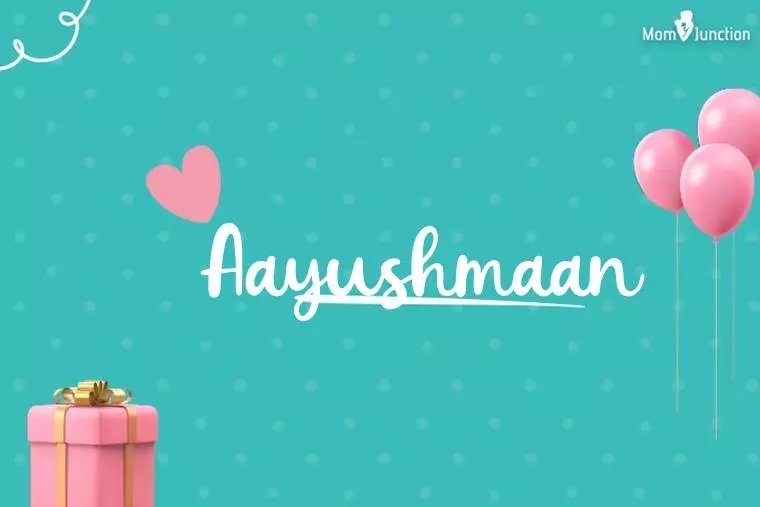 Aayushmaan Birthday Wallpaper