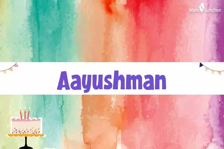 Aayushman Birthday Wallpaper