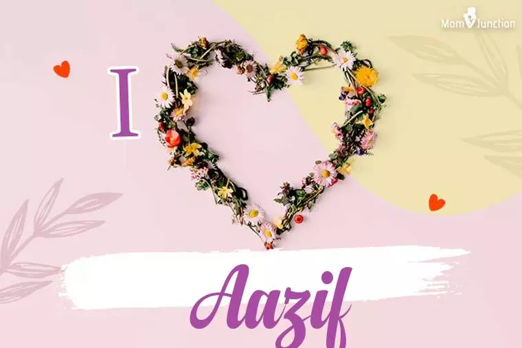 I Love Aazif Wallpaper