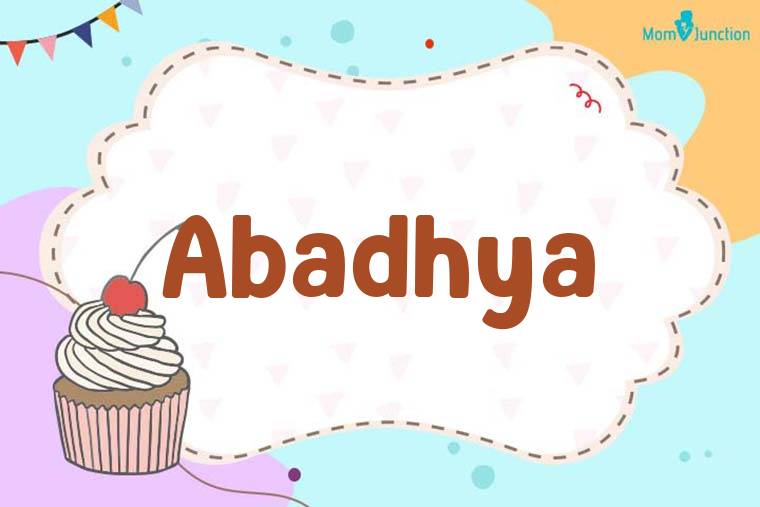 Abadhya Birthday Wallpaper