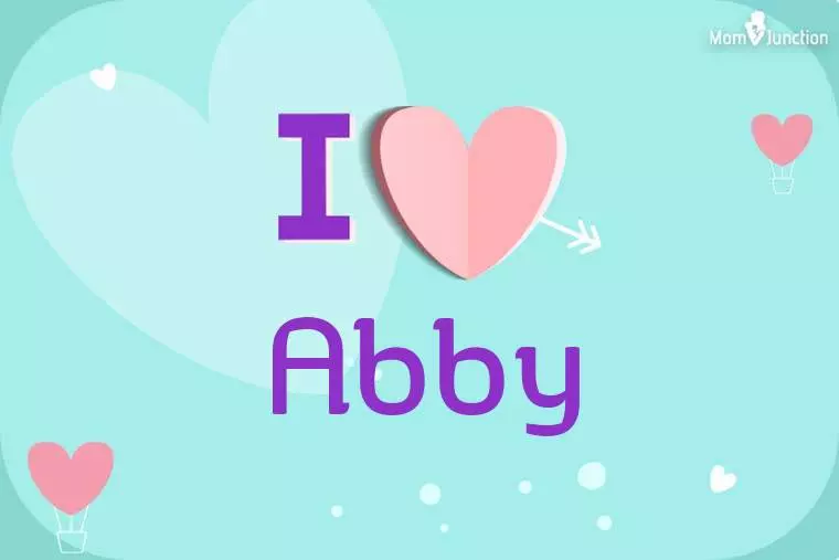 I Love Abby Wallpaper