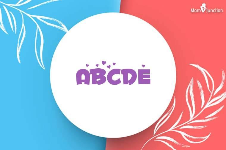 Abcde Stylish Wallpaper