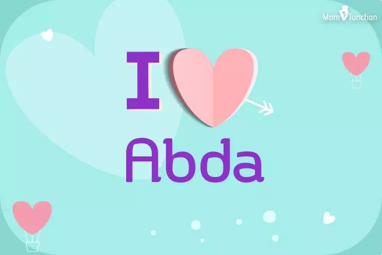 I Love Abda Wallpaper