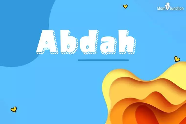 Abdah 3D Wallpaper