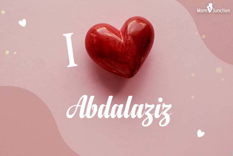 I Love Abdalaziz Wallpaper
