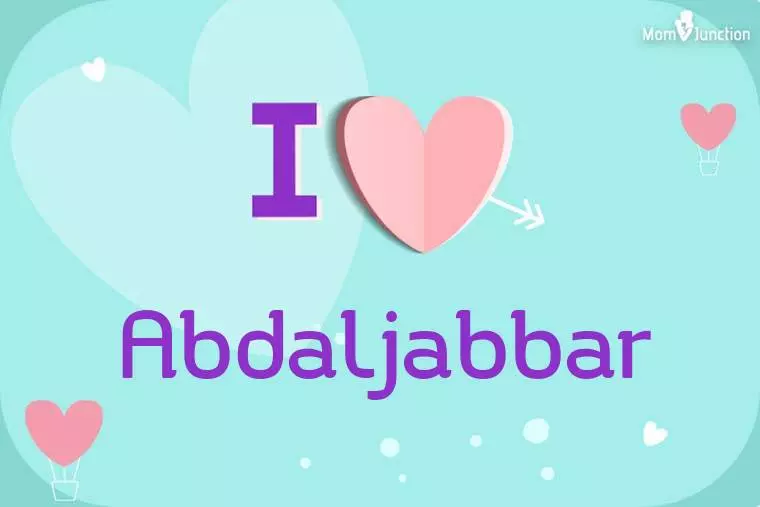 I Love Abdaljabbar Wallpaper