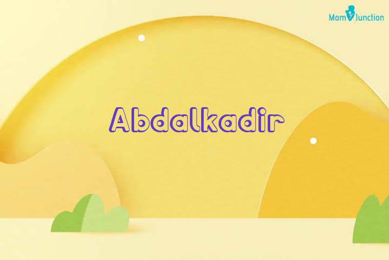 Abdalkadir 3D Wallpaper