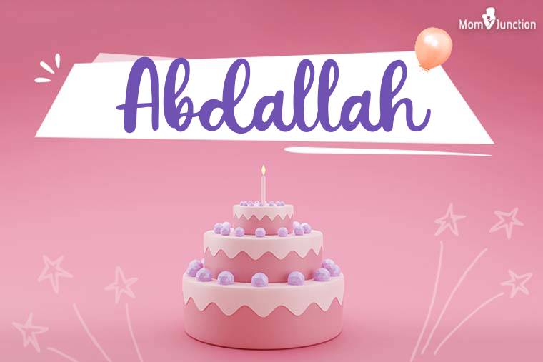 Abdallah Birthday Wallpaper