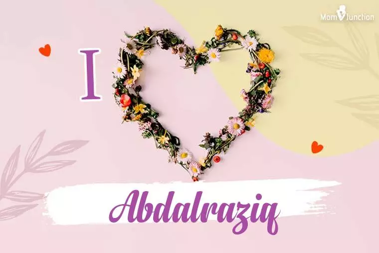 I Love Abdalraziq Wallpaper