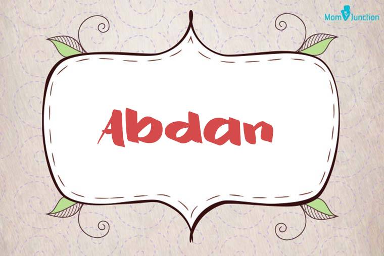 Abdan Stylish Wallpaper