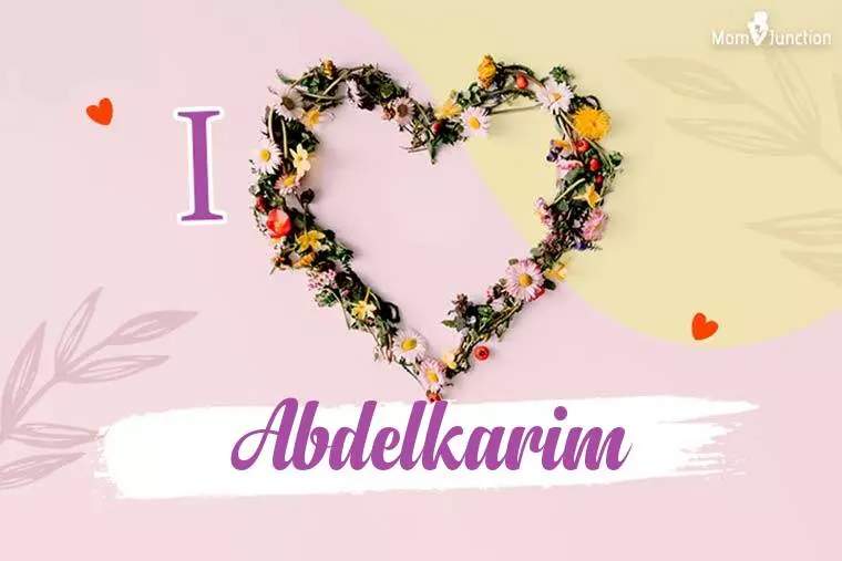 I Love Abdelkarim Wallpaper