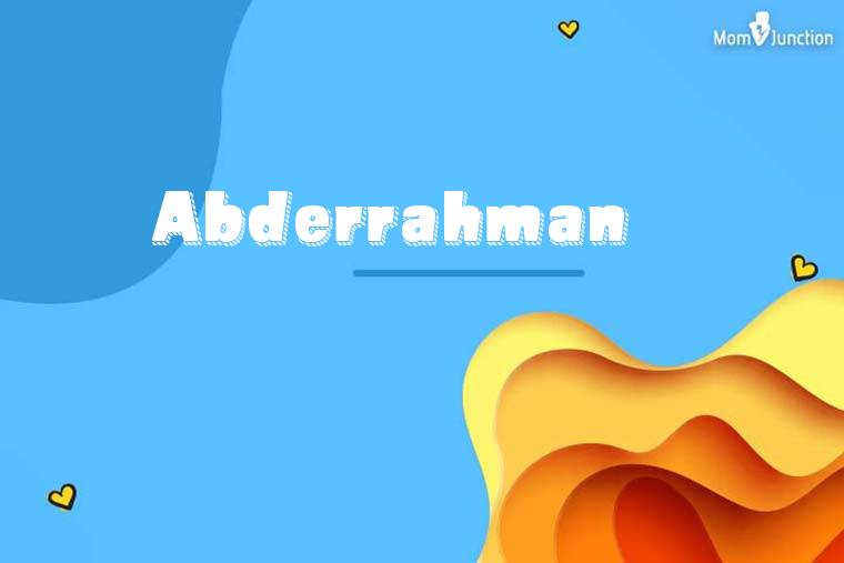 Abderrahman 3D Wallpaper