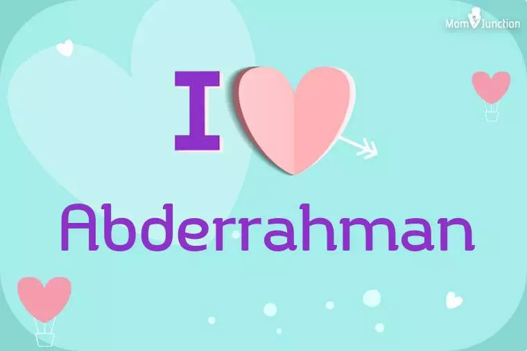 I Love Abderrahman Wallpaper