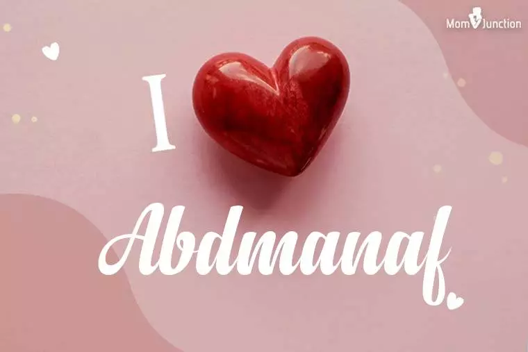 I Love Abdmanaf Wallpaper