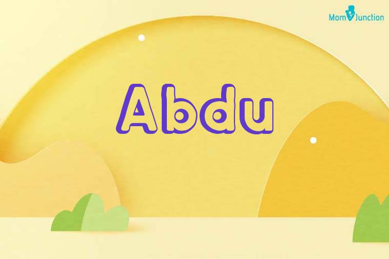 Abdu 3D Wallpaper