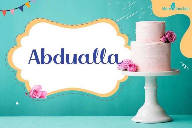 Abdualla Birthday Wallpaper