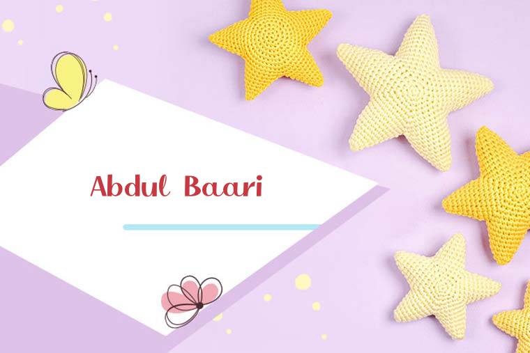 Abdul Baari Stylish Wallpaper