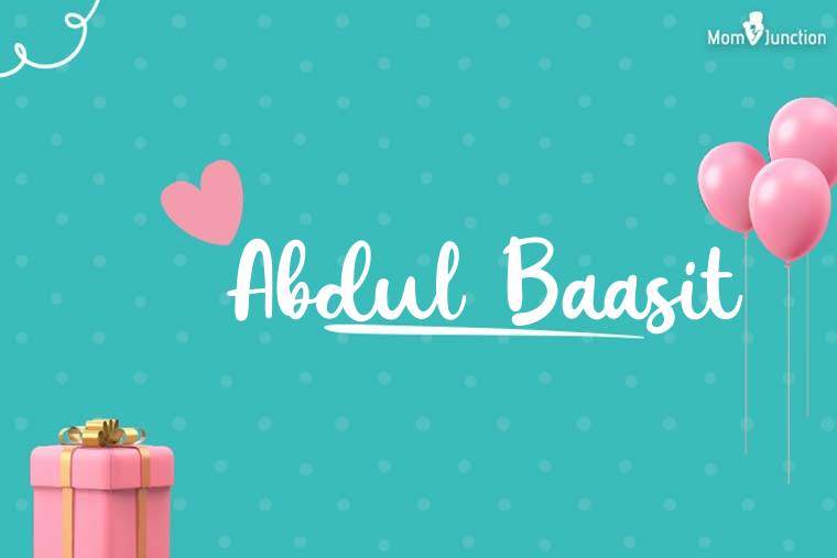 Abdul Baasit Birthday Wallpaper