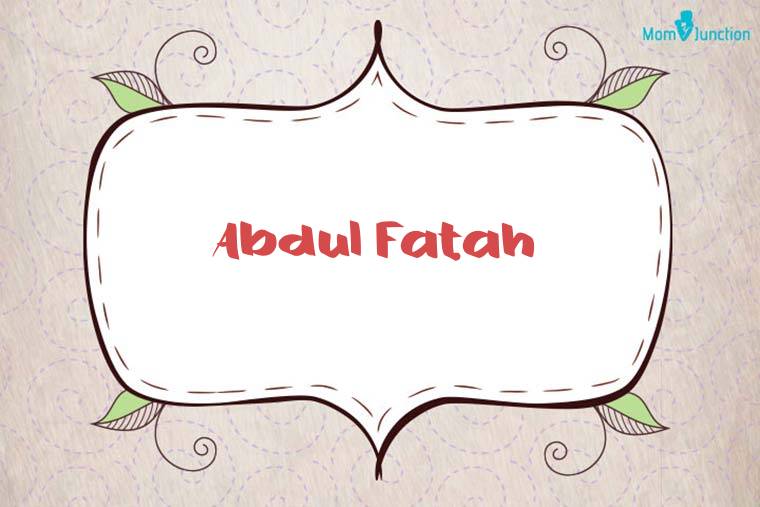 Abdul Fatah Stylish Wallpaper