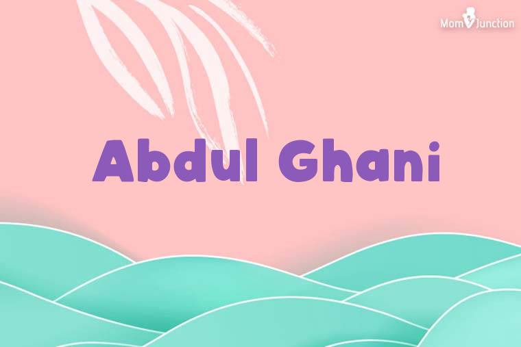 Abdul Ghani Stylish Wallpaper