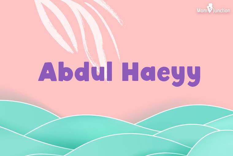 Abdul Haeyy Stylish Wallpaper