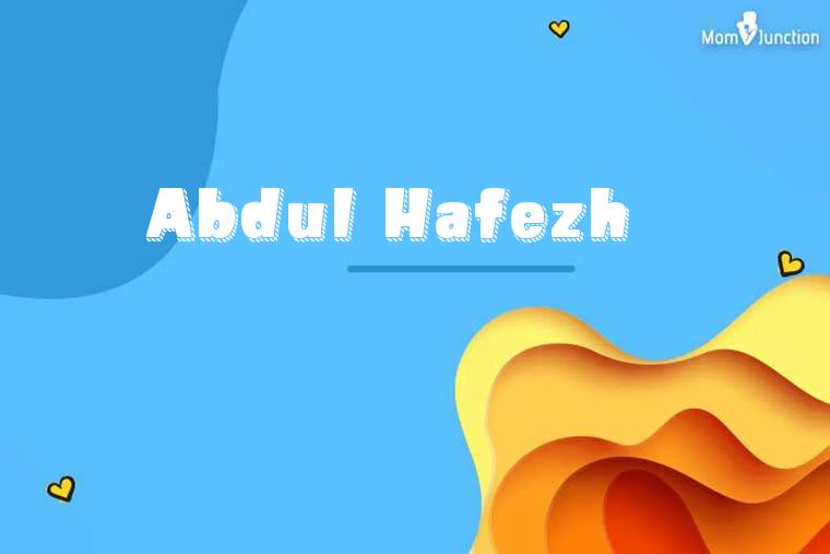 Abdul Hafezh 3D Wallpaper