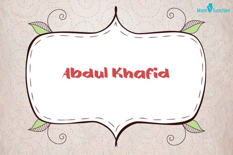 Abdul Khafid Stylish Wallpaper