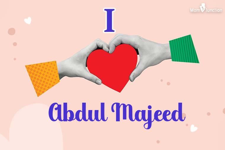 I Love Abdul Majeed Wallpaper