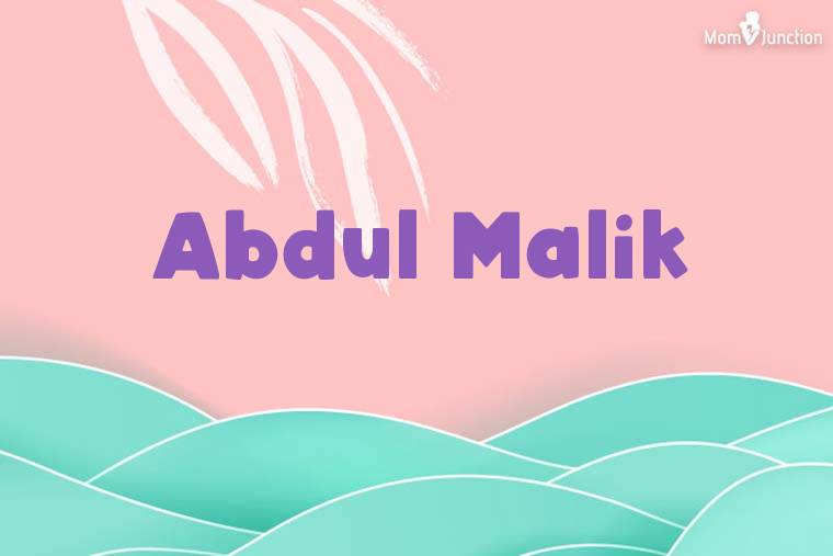 Abdul Malik Stylish Wallpaper