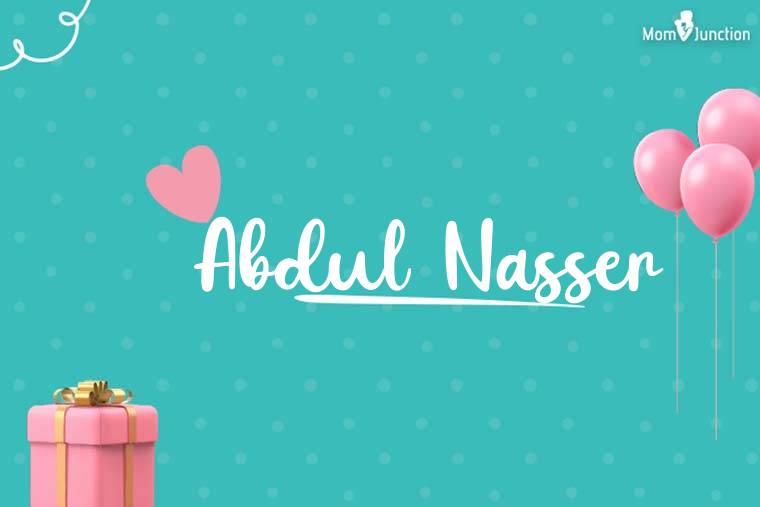 Abdul Nasser Birthday Wallpaper