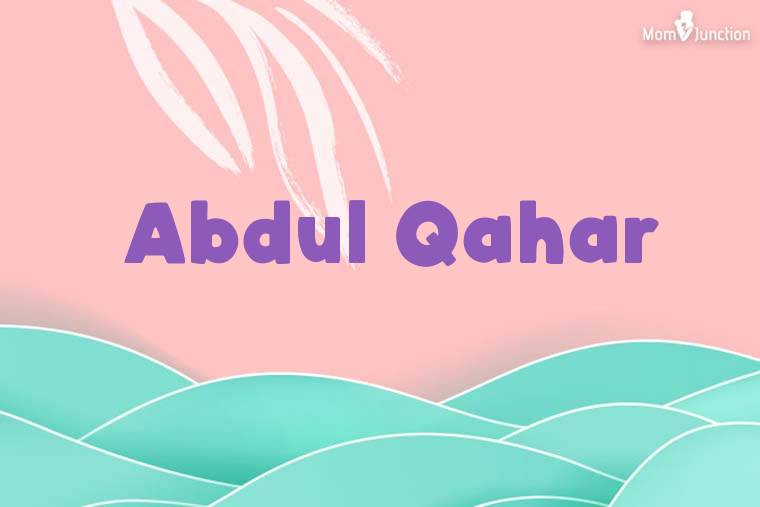 Abdul Qahar Stylish Wallpaper