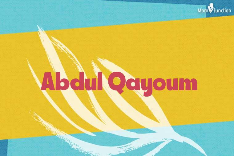 Abdul Qayoum Stylish Wallpaper