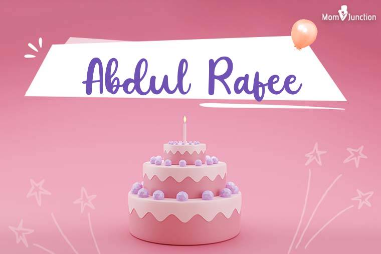 Abdul Rafee Birthday Wallpaper