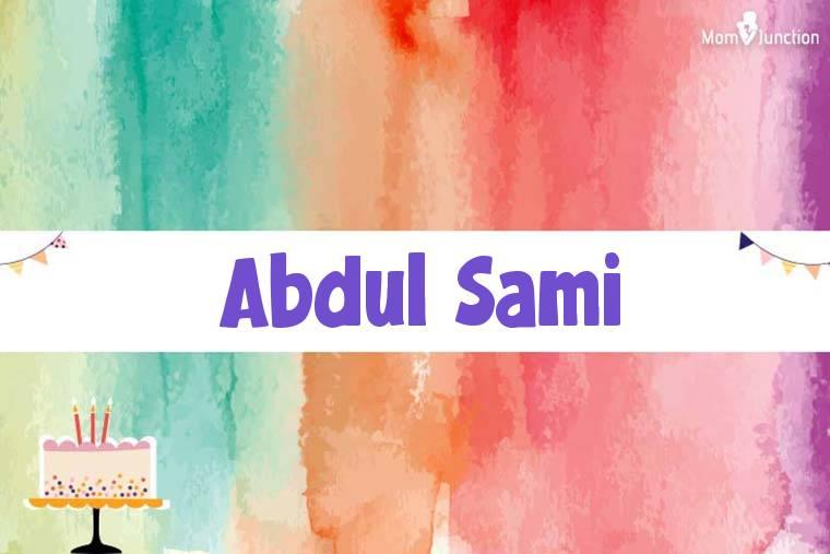 Abdul Sami Birthday Wallpaper
