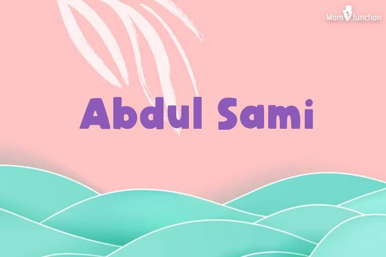 Abdul Sami Stylish Wallpaper