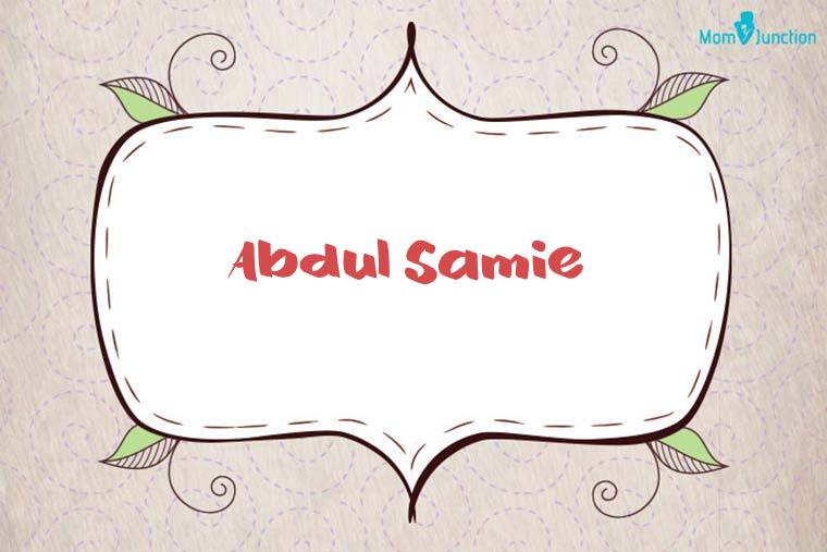 Abdul Samie Stylish Wallpaper
